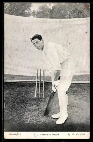 AK Kent, Cricketspieler K. L. Hutchings, Sport