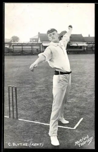 AK Kent, Cricketspieler C. Blythe, Sport