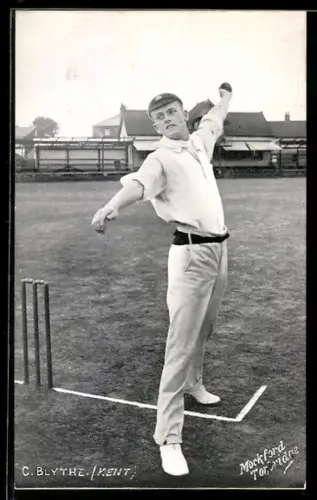 AK Kent, Cricketspieler C. Blythe, Sport