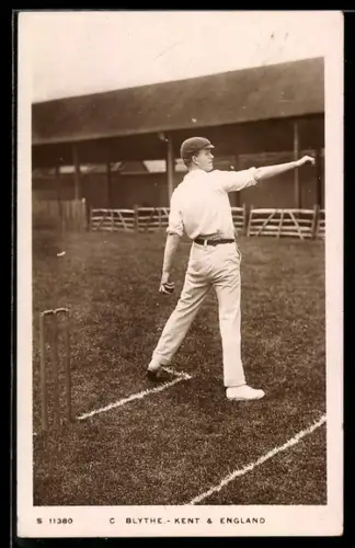 AK Kent, Cricketspieler C. Blythe, Sport