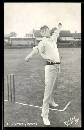 AK Kent, Cricketspieler C. Blythe, Sport