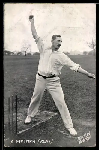 AK Kent, Cricketspieler A. Fielder, Sport