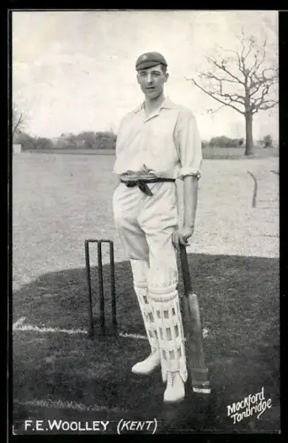 AK Kent, Cricketspieler F. E. Woolley, Sport