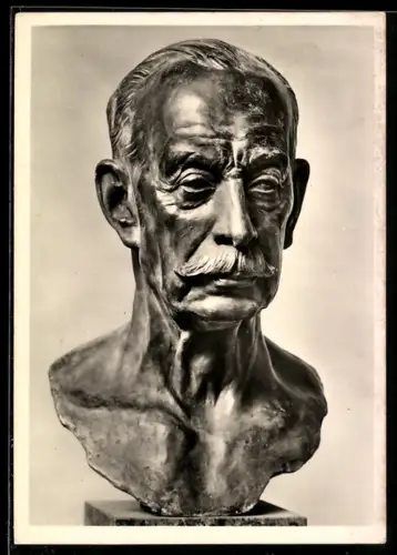 AK Plastik Generalfeldmarschall Schlieffen von Fritz Klilmsch