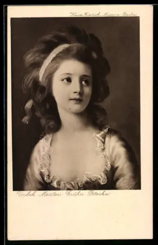 AK Portrait der Gräfin Potocka