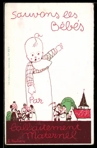 AK Eltern kümmern sich um ihre Kinder, ein Kleinkind bittet um Hilfe, Kinderfürsorge