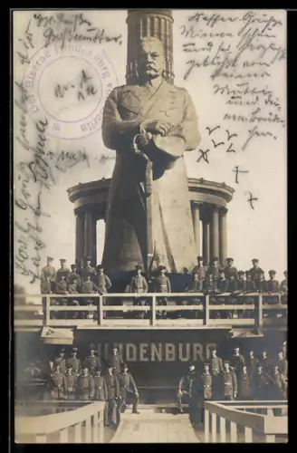 AK Berlin, Der Eiserne Hindenburg, Nagelung