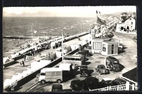 AK Villers-sur-Mer /Calvados, La Plage