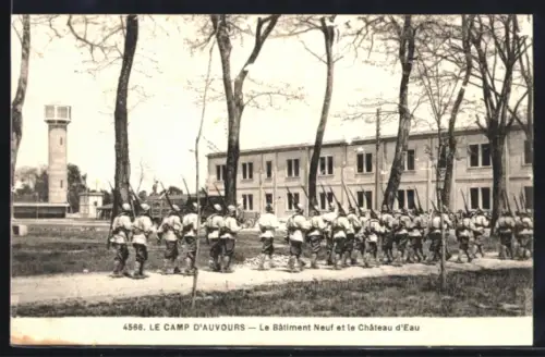 AK Le Mans, Le Camp d`Auvours, Le Bâtiment Neuf et le Château d`Eau