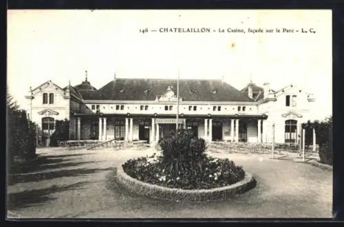 AK Chatelaillon, Le Casino, facade sur le Parc