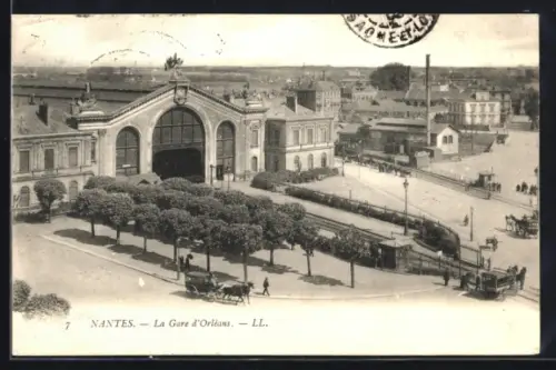 AK Nantes, La Gare d`Orléans