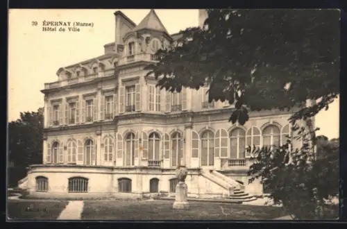 AK Épernay /Marne, Hôtel de Ville