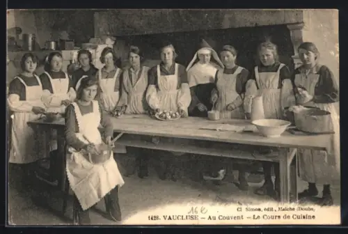 AK Vaucluse, Au Couvent, Le Cours de Cuisine
