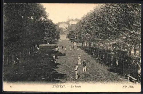 AK Étretat, La Passée