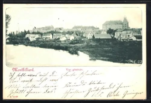 AK Montbéliard, Vue générale