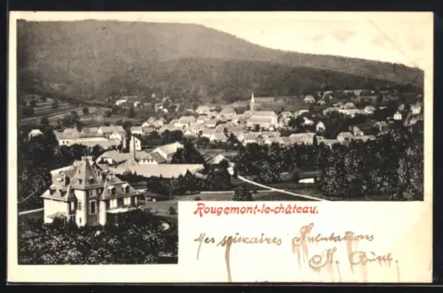 AK Rougemont-le-Château, Panorama
