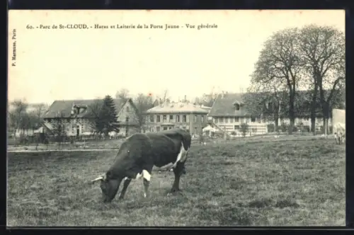 AK Saint-Cloud, Le Parc de Saint-Cloud, Haras et Laiterie de la Porte Jaune, Vue générale