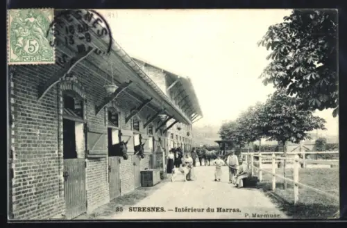 AK Suresnes, Intérieur du Harras