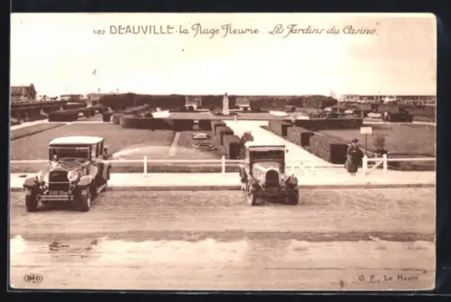 AK Deauville, La Plage Fleurie, Les Jardins du Casino