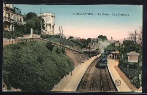 AK Suresnes, La Gare, Les Coteaux