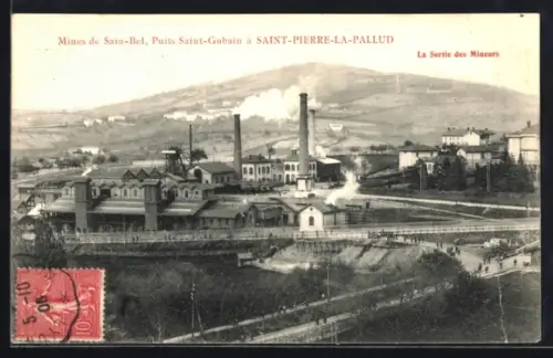AK Saint-Pierre-la-Palud, Mines de Sain-Bel, Puits Sain-Gobain