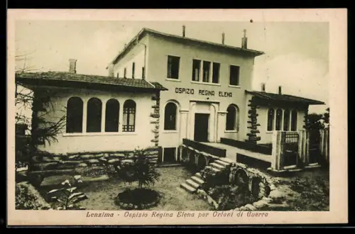 AK Lenzima, Ospizio Regina Elena per Orfani di Guerra