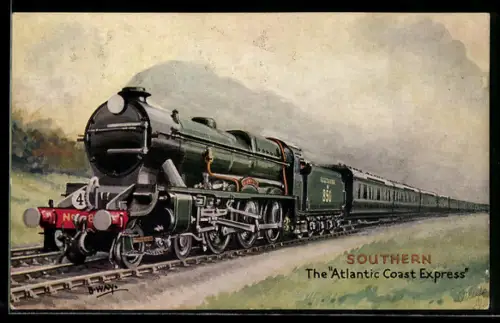 AK The Atlantic Coast Express, Southern Railways, englische Eisenbahn