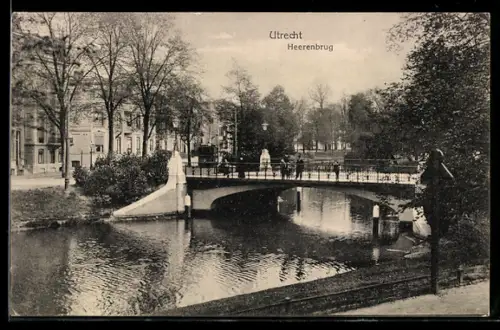 AK Utrecht, Partie an der Herrenbrug