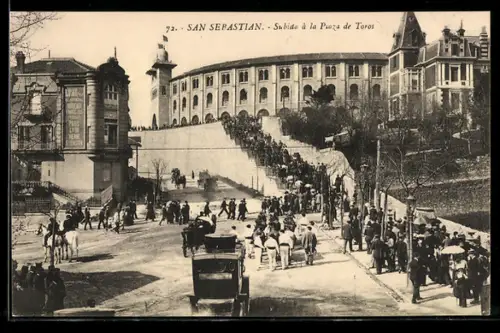 AK San Sebastian, Subida a la Plaza de Toros