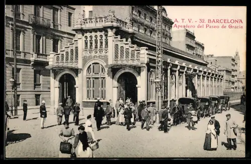AK Barcelona, Apeadero del Paseo de Gracia