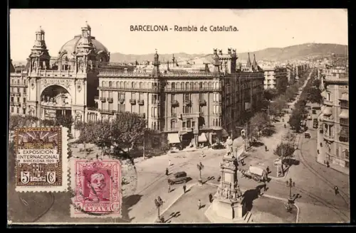 AK Barcelona, Rambla de Cataluna