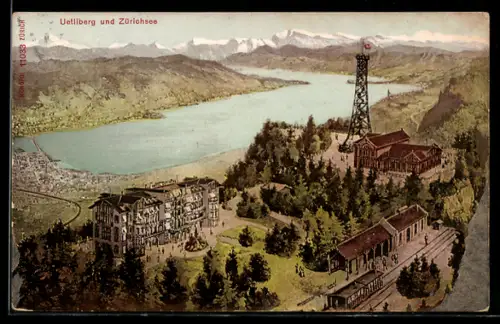 AK Zürich, Uetliberg und Zürichsee