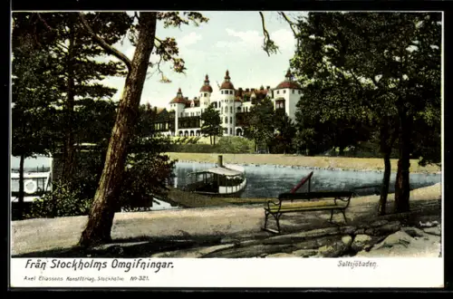 AK Stockholm, Omgifningar, Booteanlegestelle u. Schloss