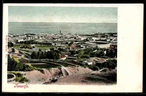 AK Tenerife, Blick über die Stadt