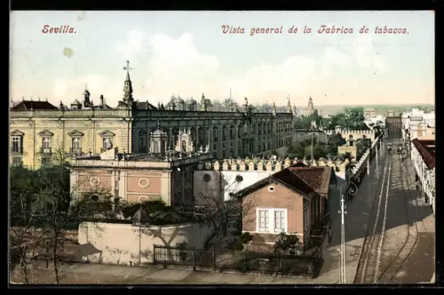 AK Sevilla, Vista general de la Fabrica de tabacos