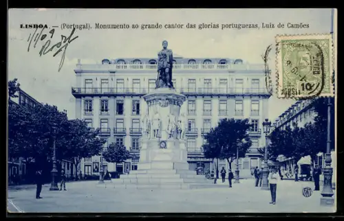 AK Lisboa, Monumento ao grande cantor das glorias portuguezas, Luiz de Camoes