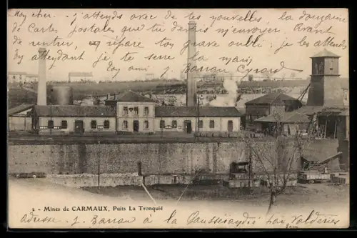 AK Carmaux, Mines, Kohlemine, Puits de la Tronquie