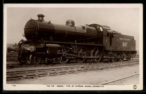 AK The SR Mogul Type of Express Goods Locomotive
