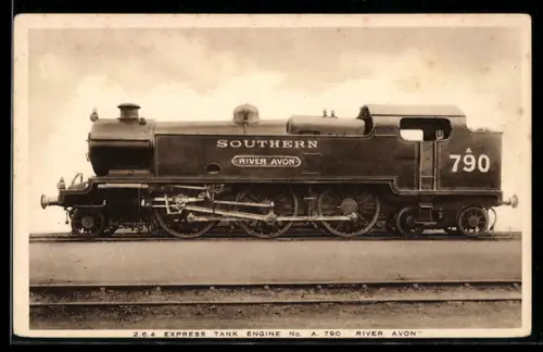 AK Express Tank Engine No. A. 790 River Avon, Eisenbahn