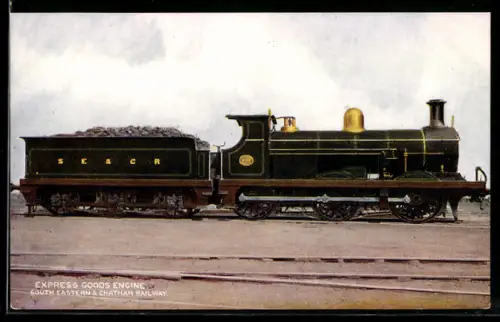 AK South Eastern & Chatham Railway, Express Goods Engine, Britische Eisenbahn