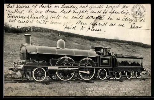 AK Lokomotive Greater Britain No. 2053, Seitenansicht