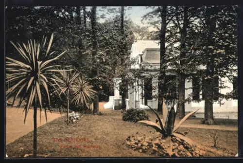 AK Bad Nenndorf, Partie am Rathaus