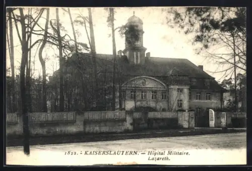 AK Kaiserslautern, Hôpital Militaire, Lazareth