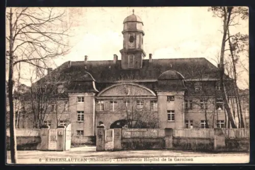 AK Kaiserslautern /Rhenanie, Garnisonslazarett
