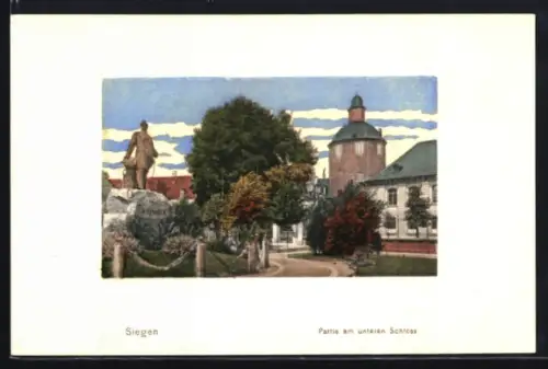 AK Siegen, Partie am unteren Schloss