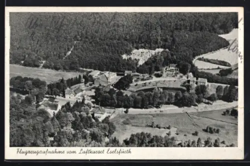 AK Eselsfürth, Flugzeugaufnahme des Ortes
