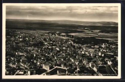 AK Kaiserslautern, Flugzeugaufnahme der Stadt