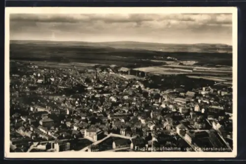AK Kaiserslautern, Flugzeugaufnahme der Stadt