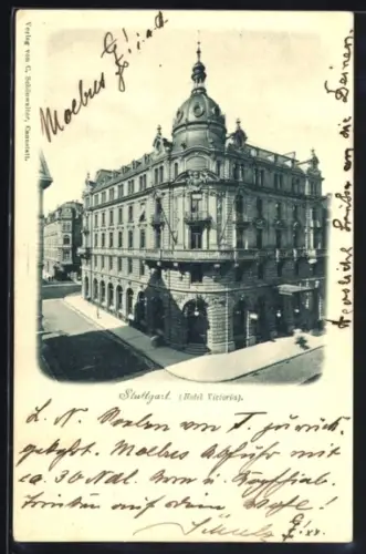 AK Stuttgart, Hotel Victoria