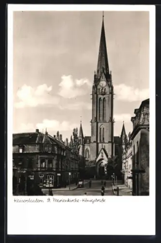AK Kaiserslautern, St. Marienkirche, Königstrasse